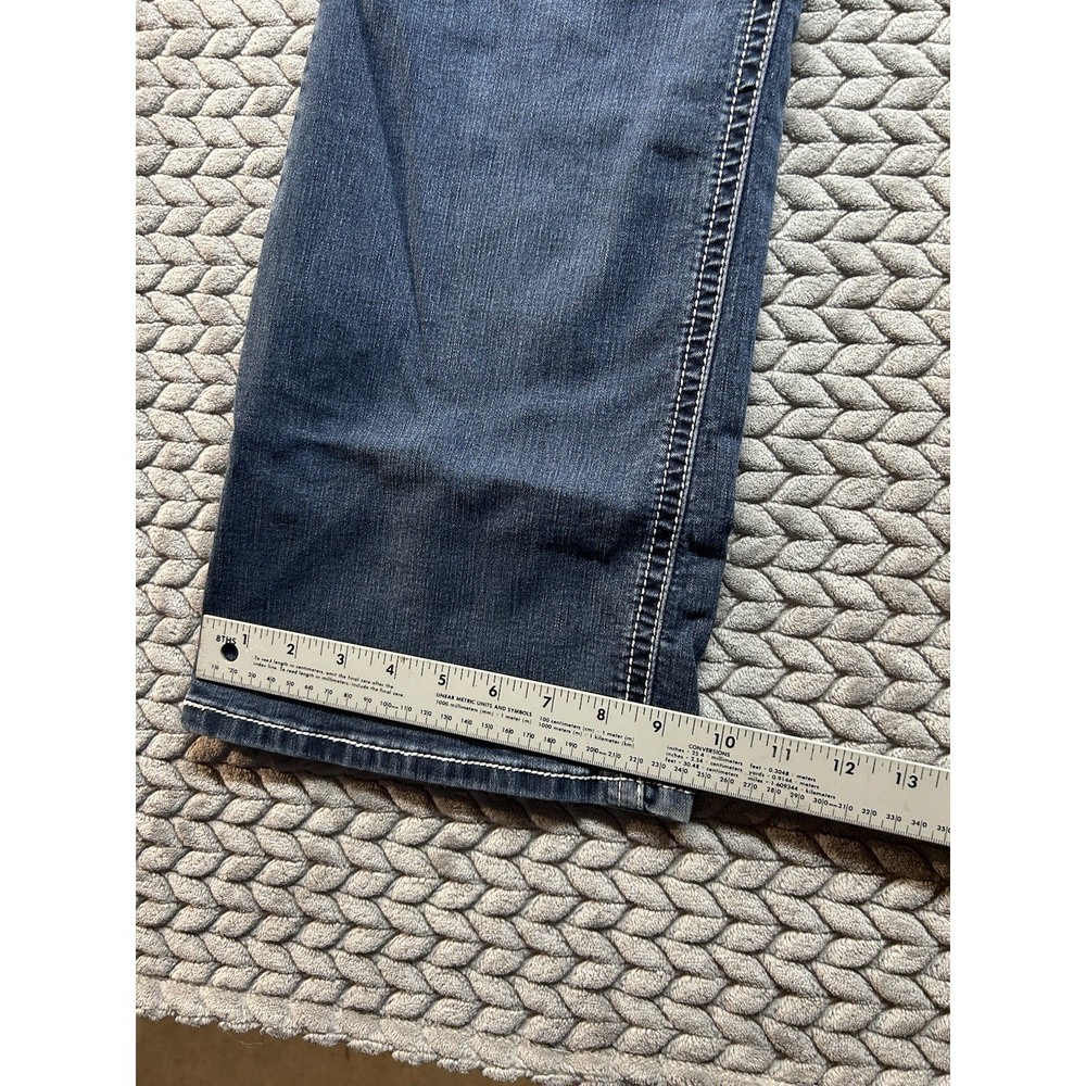 Rhythm In Blues Women's Jeans Size 20 Dark Stretch Denim Bootcut - Picture 14 of 16